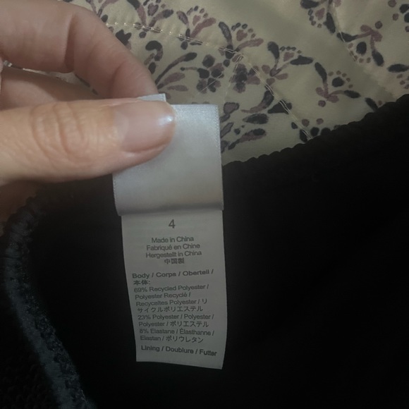 J Crew cut out one piece Black swim - Picture 3 of 4